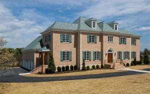 &ldquo;Pond View&rdquo; Lot 24 - Worthington Green, Front Left Elevation
