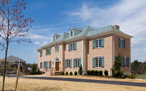 &ldquo;Pond View&rdquo; Lot 24 - Worthington Green, Front Right Elevation