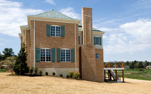 &ldquo;Pond View&rdquo; Lot 24 - Worthington Green, Side Elevation