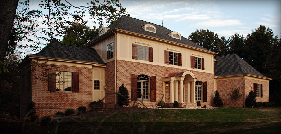 12332 Worthington Road, front view at dusk